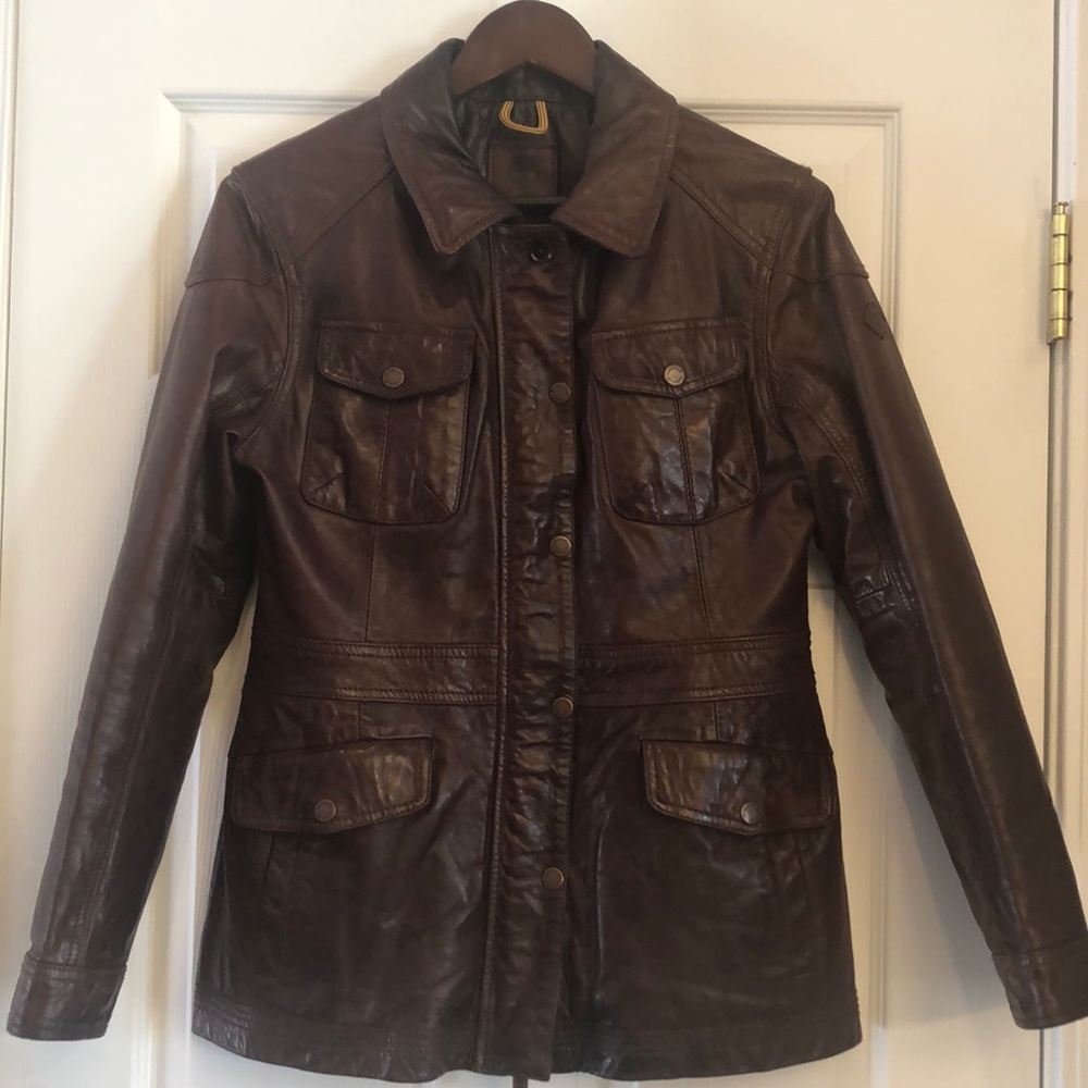 Timberland leather jacket
